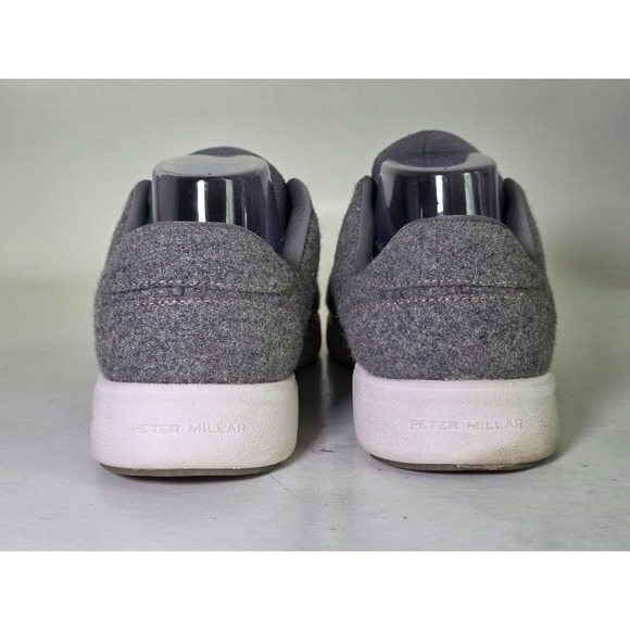 Peter Millar Men\'s Sneakers Size 9‎ 9.5 Smock Gray Wool Drift Performance Shoes main image 7